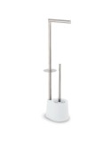 Porta-Rolos de Papel Higiénico com Suporte para o Piaçaba Confortime Aço 66 x 22 cm (4 Unidades)