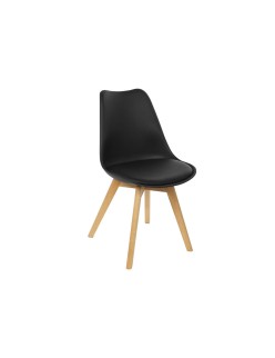 Cadeira DKD Home Decor Preto 48 x 55 x 83 cm