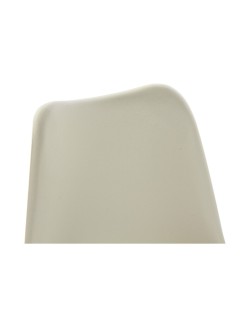 Cadeira DKD Home Decor 48 x 54 x 82 cm Bege Polipropileno Faia