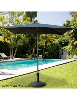 Sonnenschirm Aktive Anthrazit Aluminium Ø 4,8 cm 300 cm
