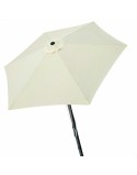 Parasol Aktive Cream Aluminium Steel 300 cm