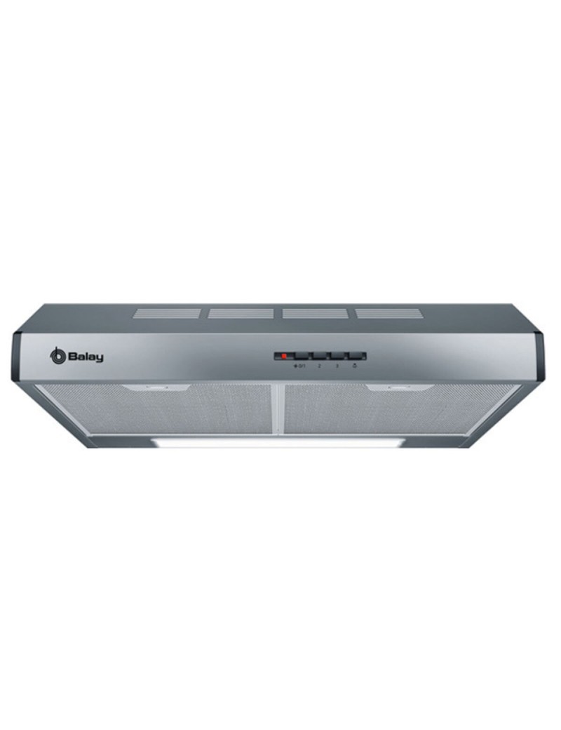 Conventional Hood Balay 3BH263MX 60 cm 350 m3/h 72 dB 146W Silver Steel