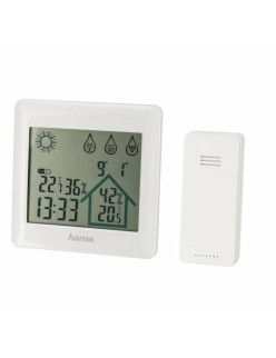 Multi-function Weather Station Hama Action White