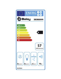 Conventional Hood Balay 3BD866MN Black