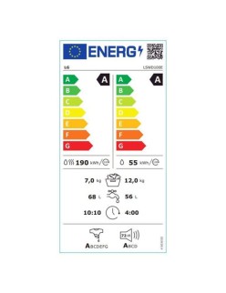 Lavadora - Secadora LG LSWD100E 1600 rpm 12kg / 7kg