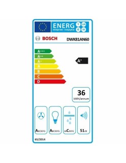 Konventioneller Rauchfang BOSCH Schwarz