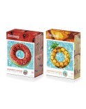 Bestway Aufblasbarer Schwimmring Wassermelone und Ananas Farbmix D116 cm +12 Jahre Strand und Pool 36121
