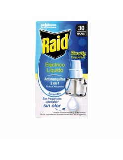 Refil antimosquito Raid Family Antimosquitos 30 Noite