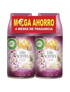 Recargas de Ambientador Elétrico Air Wick Life Scents Summer Delights (2 x 250 ml)