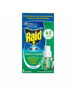Recharge anti-moustiques Raid Proteccion Antimosquitos Eucalipto Eucalyptus 45 Nuits
