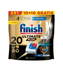Dishwasher lozenges Finish Ultimate Plus (20 Units)