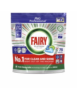 Tablettes pour Lave-vaisselle Fairy Platinum (75 Unités)