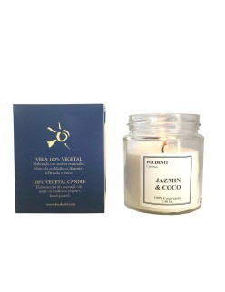 Kerze Focdenit Vela Rosca Coco Jasmin (1 Stück)