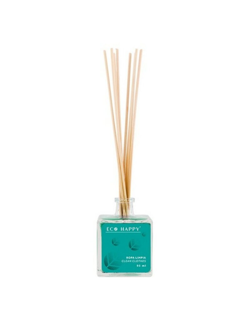 Bâtonnets Parfumés Mikado Ropa Limpia Eco Happy S0584076 (95 ml)