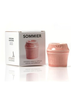 Toothbrush Holder Naturbrush Sommier Red