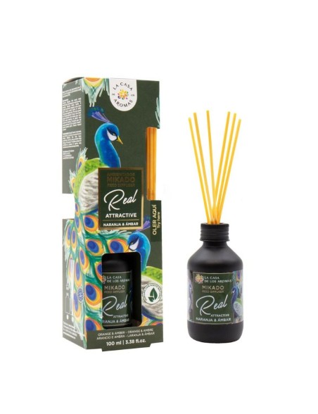 Bâtonnets Parfumés La Casa de los Aromas 205917 Orange Ambre 100 ml