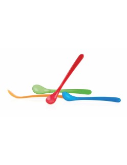 Set of Spoons Nûby Multicolour (4 Units)