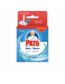 Toilet air freshener Pato Agua Azul 2 x 40 g Disinfectant Block