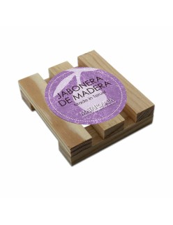 Soap dish Matarrania Jabonera Madera Wood