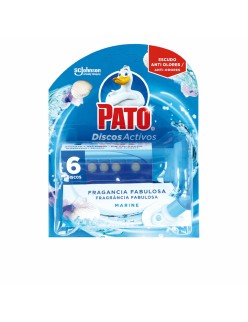 Toilet air freshener Pato Discos Activos Navy 6 Units Disinfectant