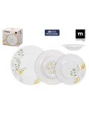 Assiettes La Mediterránea Reims Ronde 18 Pièces (2 Unités)
