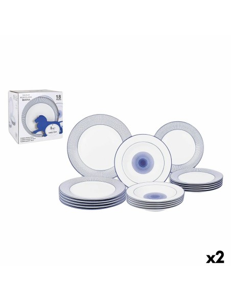 Tableware Santa Clara Diana Circular (2 Units)