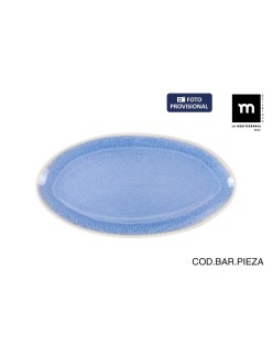 Teglia da Cucina La Mediterránea Calobra Azzurro 26,5 x 14 cm (24 Unità)