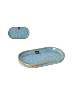 Serving Platter La Mediterránea Scratch  blue (18 Units)