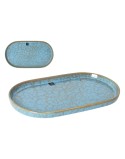 Serving Platter La Mediterránea Scratch blue (6 Units)