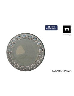 Piatto da pranzo La Mediterránea Almudena Grigio (12 Unità)