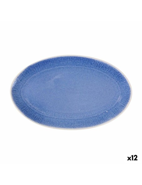 Recipiente de Cozinha La Mediterránea Calobra Azul 34,1 x 20,7 cm (12 Unidades)