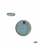 Recipiente de Cozinha La Mediterránea Scratch blue 13,7 x 2 cm (24 Unidades)