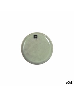 Prato de Jantar La Mediterránea Macarella green Ø 16 cm (24 Unidades)