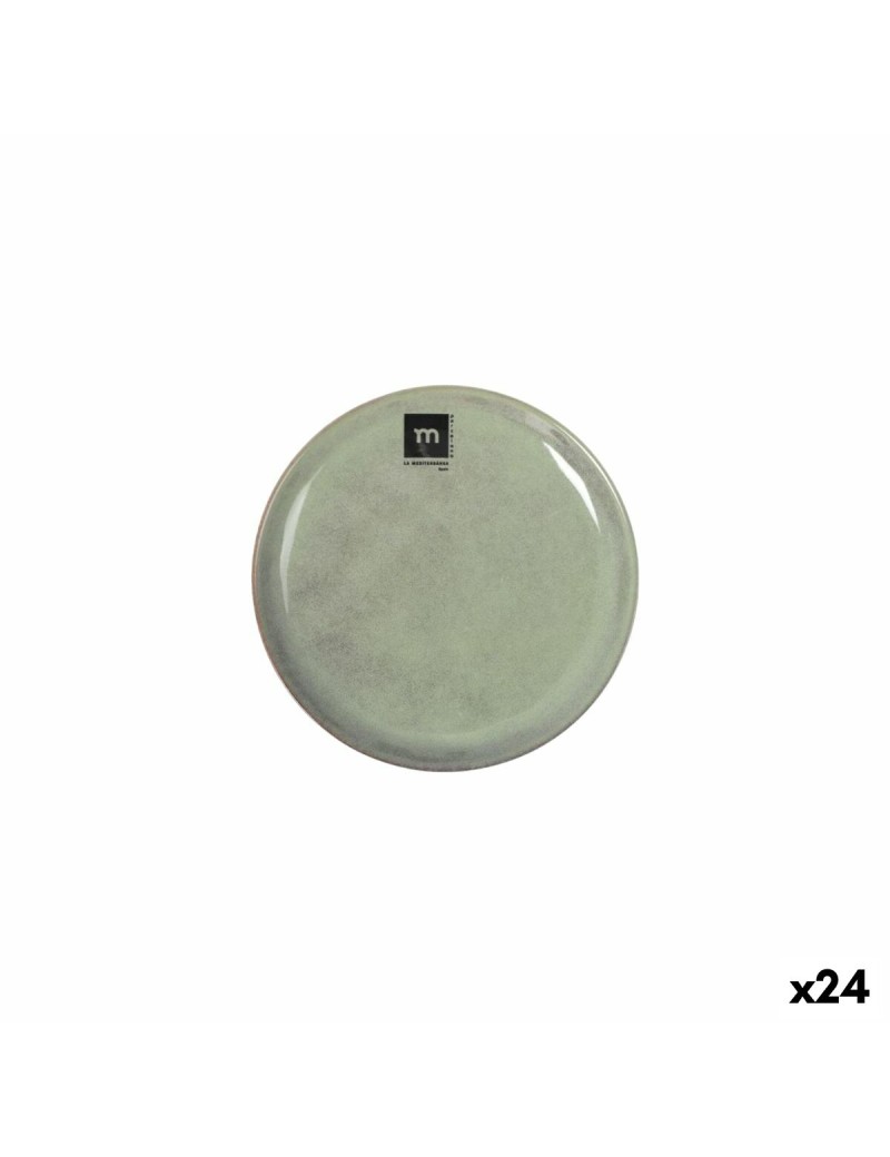 Piatto da pranzo La Mediterránea Macarella green Ø 16 cm (24 Unità)