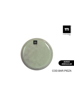Piatto da pranzo La Mediterránea Macarella green Ø 16 cm (24 Unità)