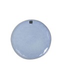 Plato Llano La Mediterránea Macarella blue Ø 26,5 cm (12 Unidades)