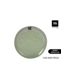 Piatto da pranzo La Mediterránea Macarella green Ø 20,5 cm (24 Unità)