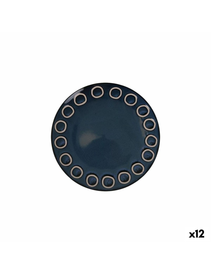 Piatto da pranzo La Mediterránea Almudena Azzurro (12 Unità)