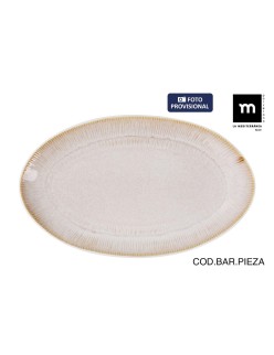 Plat à Gratin La Mediterránea Calobra 34,1 x 20,7 cm (12 Unités)