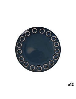 Prato de Jantar La Mediterránea Almudena Azul (12 Unidades)
