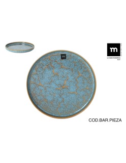 Serving Platter La Mediterránea Scratch blue (8 Units)