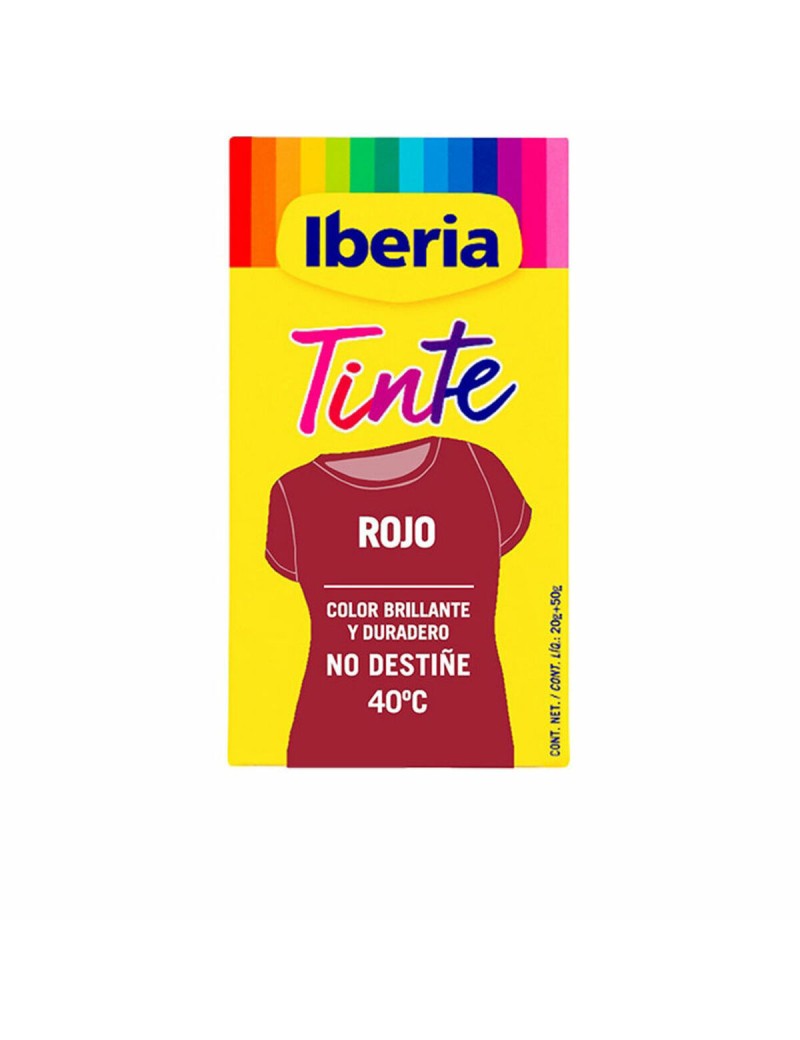 Kleidung färben Tintes Iberia   Rot 70 g