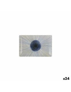 Teglia da Cucina La Mediterránea Irys Rettangolare 20 x 13 x 2 cm (24 Unità)