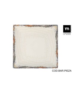 Piatto da pranzo La Mediterránea Albus 24 x 24 x 2 cm (6 Unità)