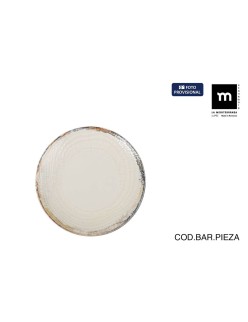 Piatto da Dolce La Mediterránea Albus Ø 20 cm (12 Unità)