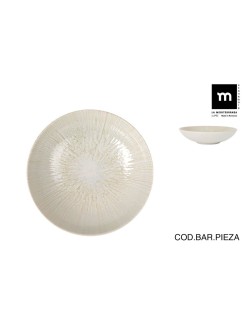 Prato Fundo La Mediterránea Anya Ø 21 cm (12 Unidades)