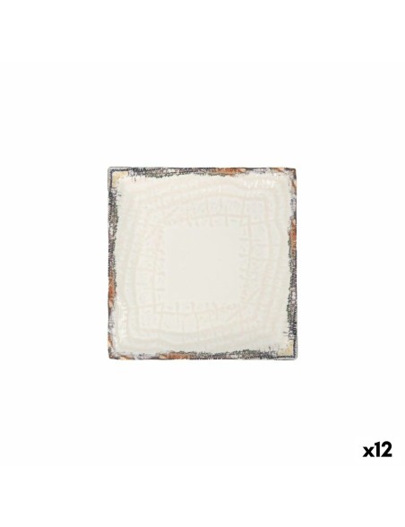 Assiette à dessert La Mediterránea Albus 18 x 18 x 2 cm (12 Unités)