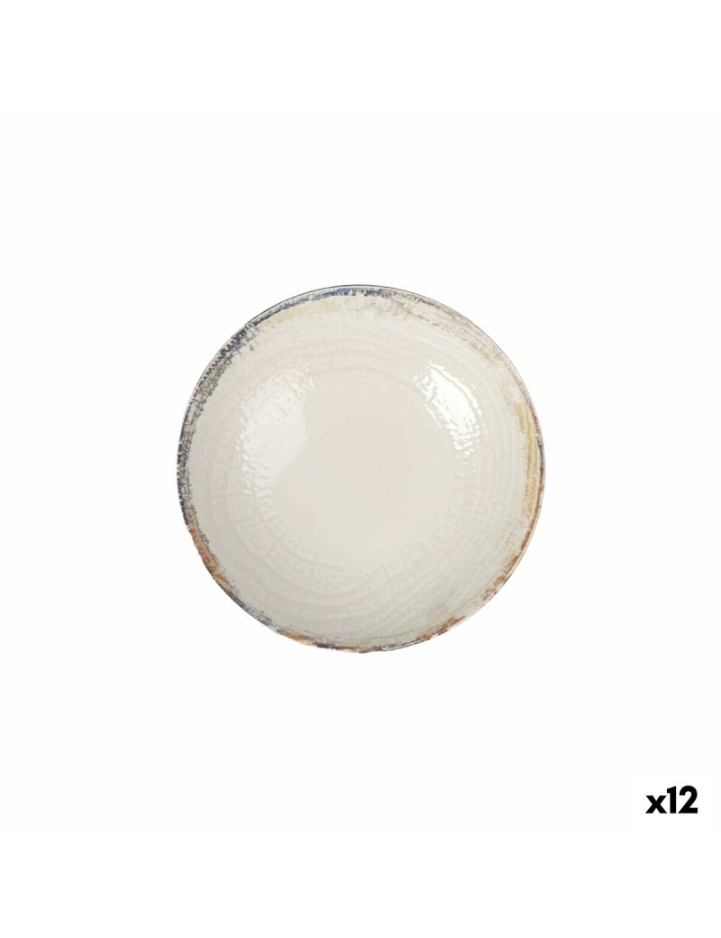 Plato Hondo La Mediterránea Albus Ø 21 cm (12 Unidades)