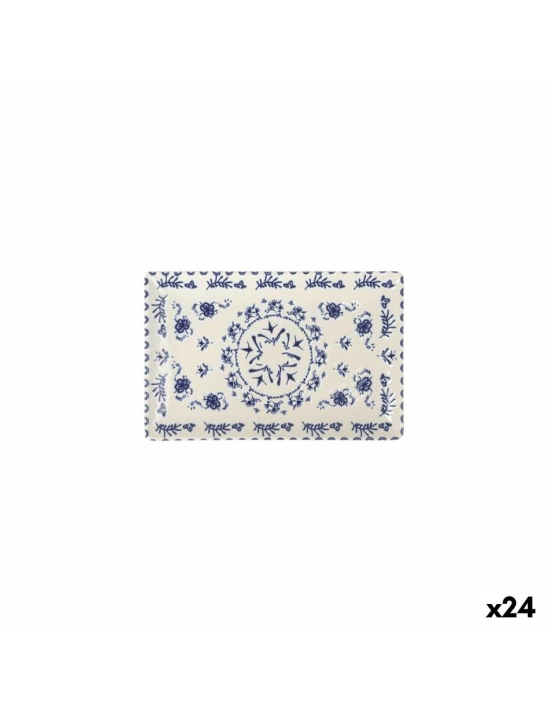 Serving Platter La Mediterránea Blur Rectangular 20 x 13 x 2 cm (24 Units)