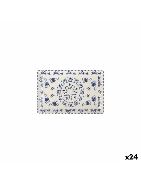 Serving Platter La Mediterránea Blur Rectangular 20 x 13 x 2 cm (24 Units)